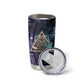 Thoth Ancient Egyptian Cosmic Tumbler Cup with Sacred Eye and Baboon Symbol Theme