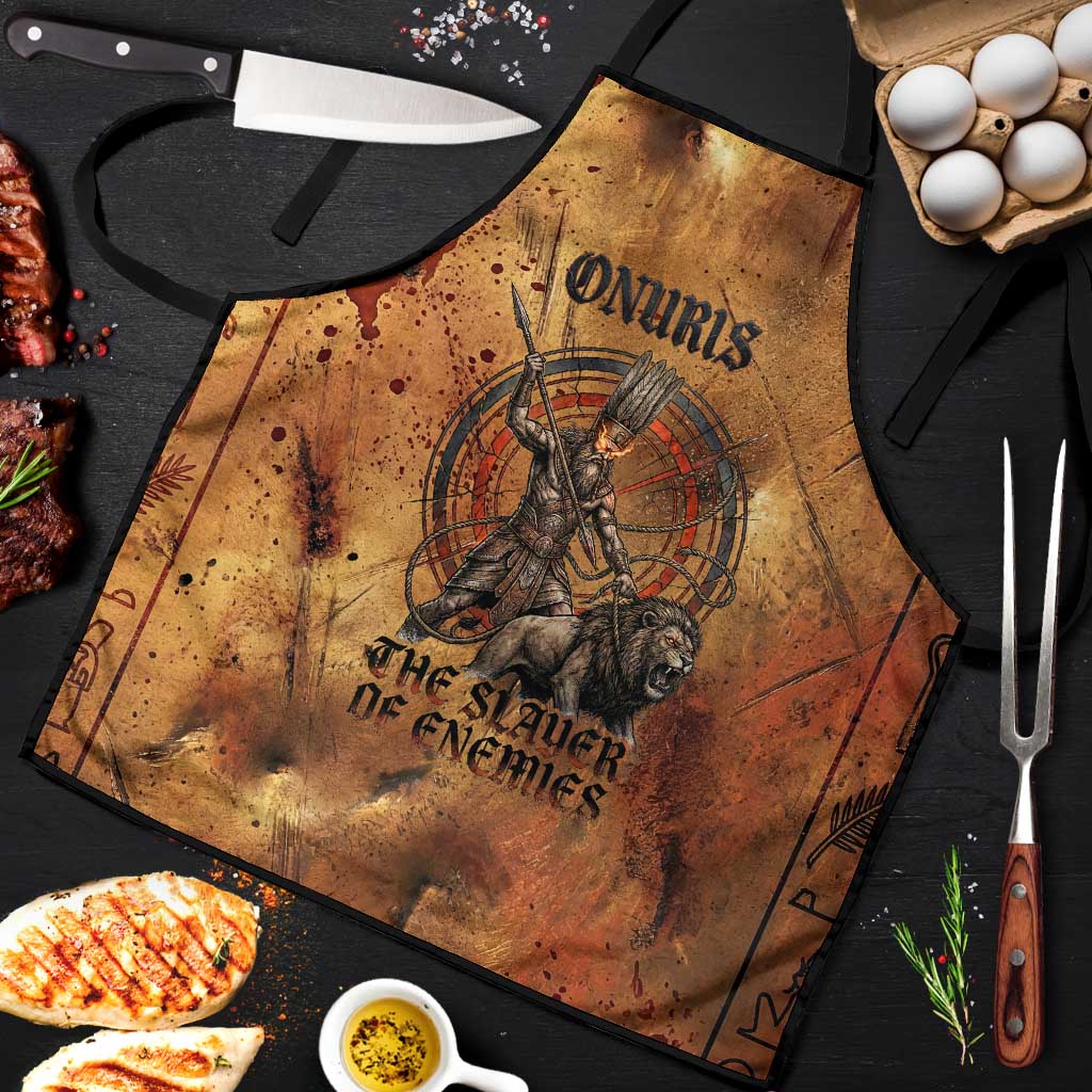 Onuris Apron Egyptian War God Slayer of Enemies Spear Lion Ancient Battle
