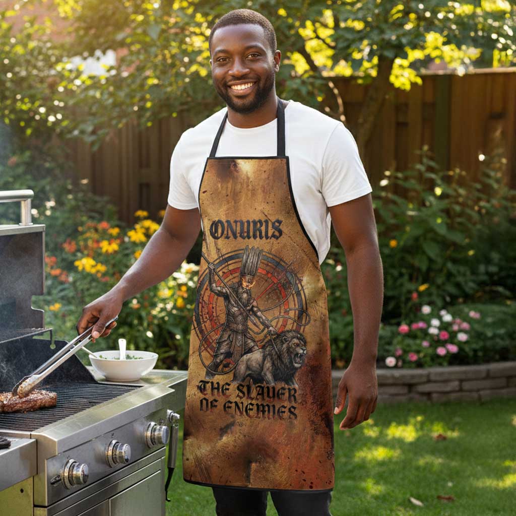 Onuris Apron Egyptian War God Slayer of Enemies Spear Lion Ancient Battle