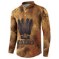 Onuris Button Sweatshirt Egyptian War God Slayer of Enemies Spear Lion Ancient Battle