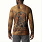 Onuris Button Sweatshirt Egyptian War God Slayer of Enemies Spear Lion Ancient Battle