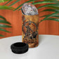 Onuris 4 in 1 Can Cooler Tumbler Egyptian War God Slayer of Enemies Spear Lion Ancient Battle