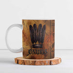 Onuris Ceramic Mug Egyptian War God Slayer of Enemies Spear Lion Ancient Battle