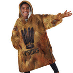 Onuris Kid Wearable Blanket Hoodie Egyptian War God Slayer of Enemies Spear Lion Ancient Battle