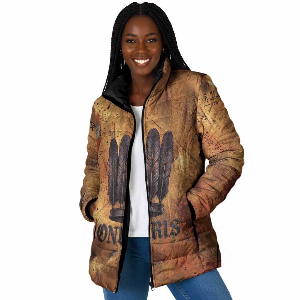 Onuris Padded Jacket Egyptian War God Slayer of Enemies Spear Lion Ancient Battle