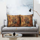 Onuris Pillow Cover Egyptian War God Slayer of Enemies Spear Lion Ancient Battle