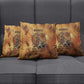 Onuris Pillow Cover Egyptian War God Slayer of Enemies Spear Lion Ancient Battle