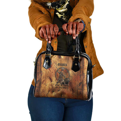 Onuris Shoulder Handbag Egyptian War God Slayer of Enemies Spear Lion Ancient Battle