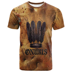 Onuris T shirt Egyptian War God Slayer of Enemies Spear Lion Ancient Battle