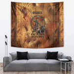 Onuris Tapestry Egyptian War God Slayer of Enemies Spear Lion Ancient Battle