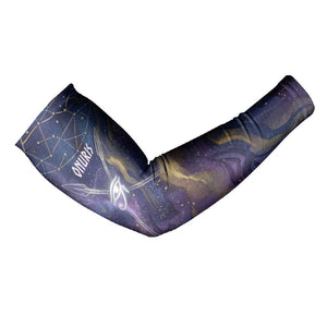 Onuris Arm Sleeves Cosmic Warrior Egyptian God Eye of Horus Spears Starry Night
