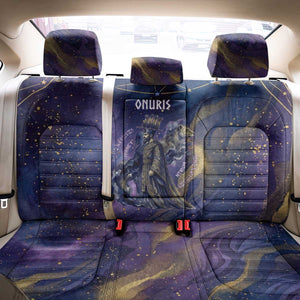 Onuris Back Car Seat Cover Cosmic Warrior Egyptian God Eye of Horus Spears Starry Night