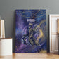 Onuris Canvas Wall Art Cosmic Warrior Egyptian God Eye of Horus Spears Starry Night