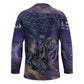 Onuris Hockey Jersey Cosmic Warrior Egyptian God Eye of Horus Spears Starry Night