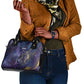 Onuris Shoulder Handbag Cosmic Warrior Egyptian God Eye of Horus Spears Starry Night