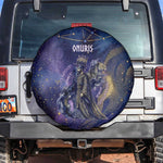 Onuris Spare Tire Cover Cosmic Warrior Egyptian God Eye of Horus Spears Starry Night
