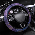Onuris Steering Wheel Cover Cosmic Warrior Egyptian God Eye of Horus Spears Starry Night