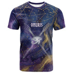 Onuris T shirt Cosmic Warrior Egyptian God Eye of Horus Spears Starry Night