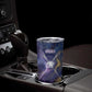 Onuris Tumbler Cup Cosmic Warrior Egyptian God Eye of Horus Spears Starry Night