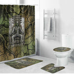 Osiris Bathroom Set Lord of Eternity Egyptian God Throne Mummy Staffs Ancient