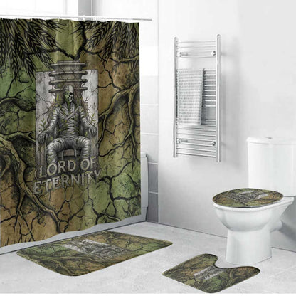Osiris Bathroom Set Lord of Eternity Egyptian God Throne Mummy Staffs Ancient