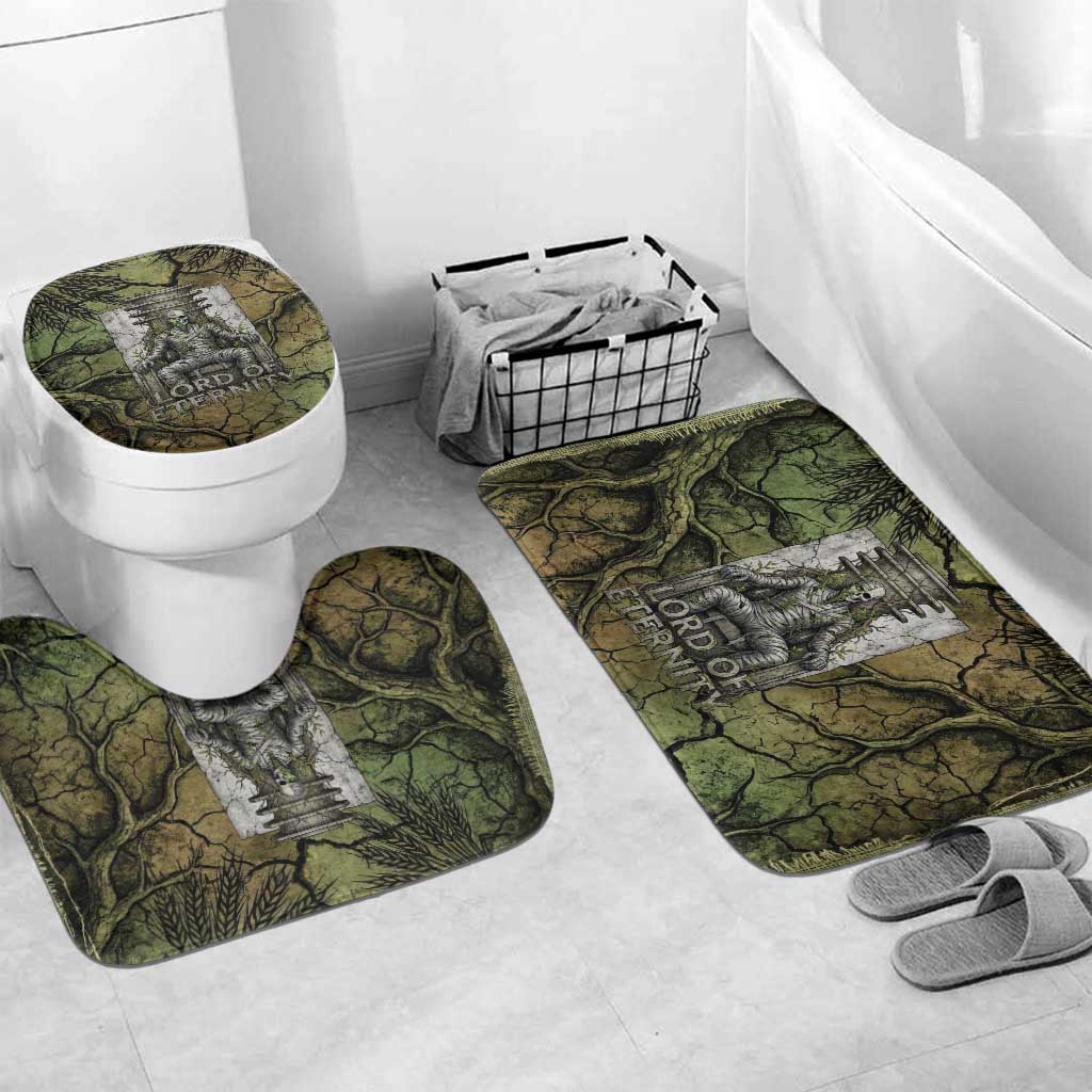 Osiris Bathroom Set Lord of Eternity Egyptian God Throne Mummy Staffs Ancient