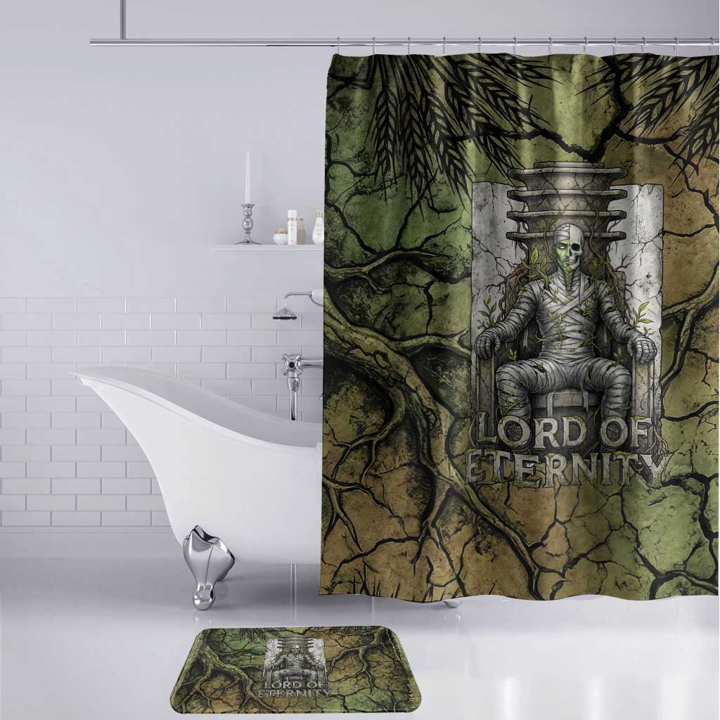Osiris Bathroom Set Lord of Eternity Egyptian God Throne Mummy Staffs Ancient