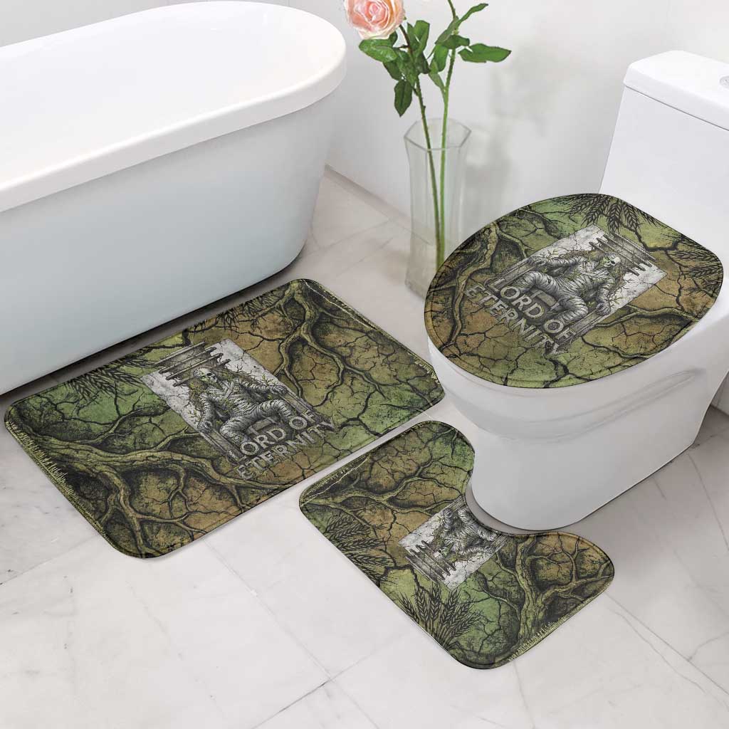 Osiris Bathroom Set Lord of Eternity Egyptian God Throne Mummy Staffs Ancient