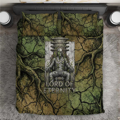 Osiris Bedding Set Lord of Eternity Egyptian God Throne Mummy Staffs Ancient