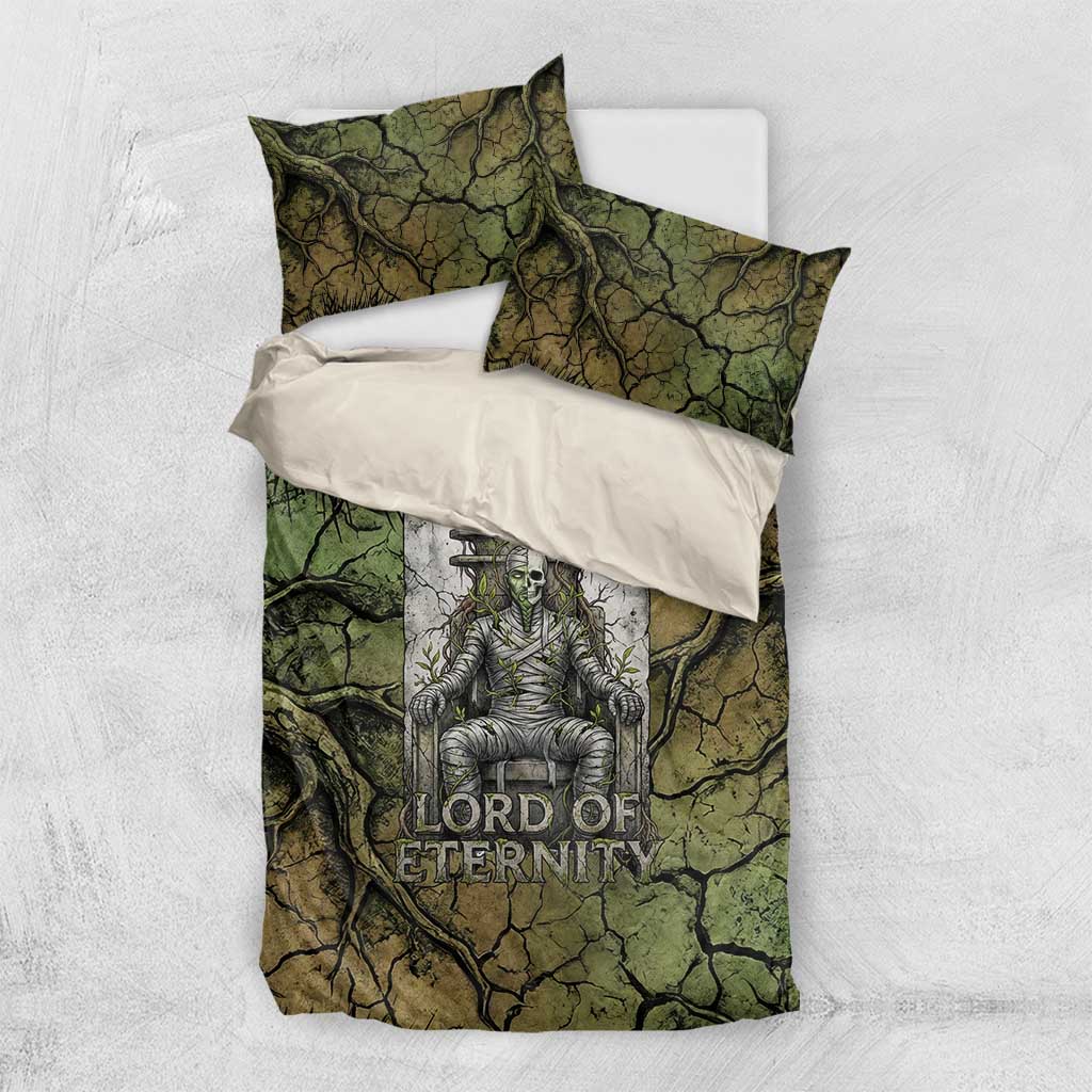 Osiris Bedding Set Lord of Eternity Egyptian God Throne Mummy Staffs Ancient