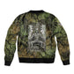Osiris Bomber Jacket Lord of Eternity Egyptian God Throne Mummy Staffs Ancient