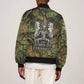 Osiris Bomber Jacket Lord of Eternity Egyptian God Throne Mummy Staffs Ancient