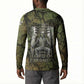 Osiris Button Sweatshirt Lord of Eternity Egyptian God Throne Mummy Staffs Ancient