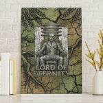 Osiris Canvas Wall Art Lord of Eternity Egyptian God Throne Mummy Staffs Ancient