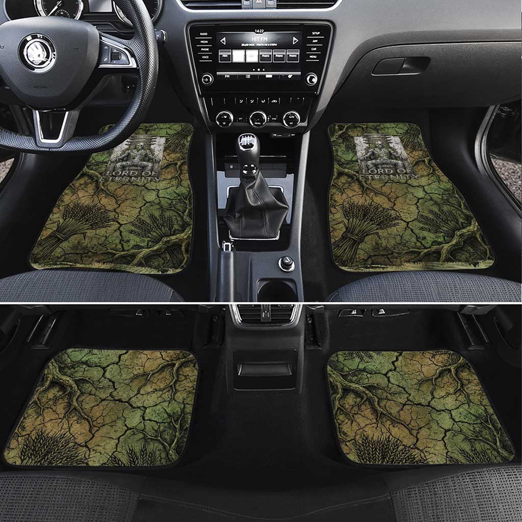 Osiris Car Mats Lord of Eternity Egyptian God Throne Mummy Staffs Ancient