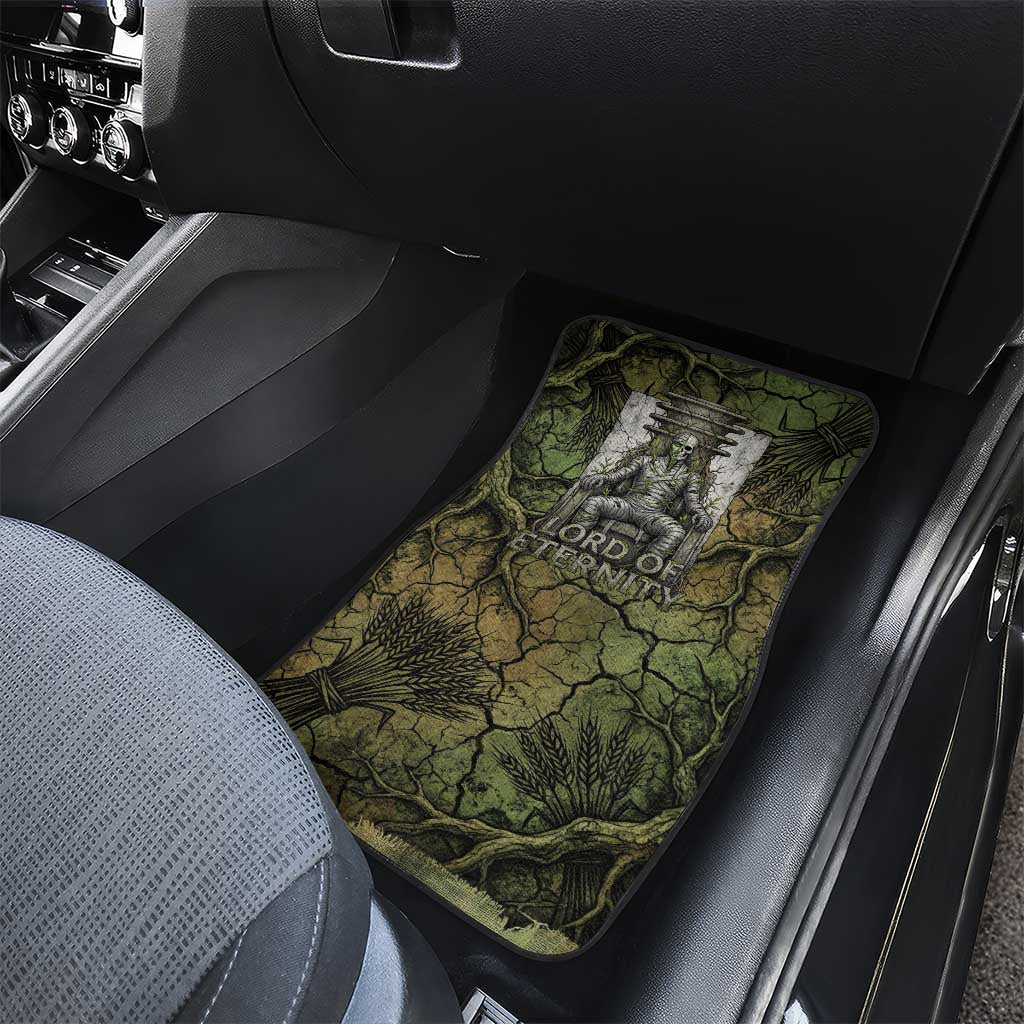 Osiris Car Mats Lord of Eternity Egyptian God Throne Mummy Staffs Ancient