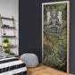 Osiris Door Cover Lord of Eternity Egyptian God Throne Mummy Staffs Ancient