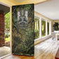 Osiris Door Cover Lord of Eternity Egyptian God Throne Mummy Staffs Ancient