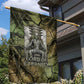 Osiris Garden Flag Lord of Eternity Egyptian God Throne Mummy Staffs Ancient