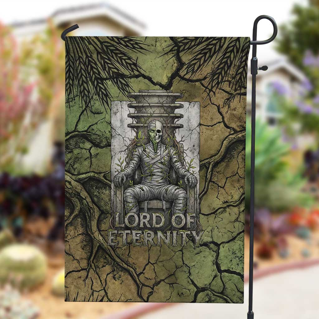 Osiris Garden Flag Lord of Eternity Egyptian God Throne Mummy Staffs Ancient