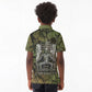 Osiris Kid Polo Shirt Lord of Eternity Egyptian God Throne Mummy Staffs Ancient