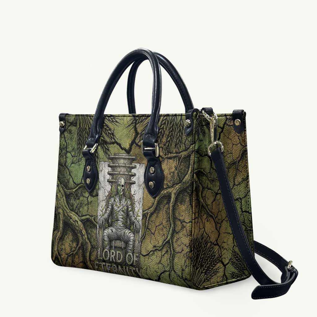 Osiris Leather Bag Lord of Eternity Egyptian God Throne Mummy Staffs Ancient