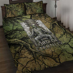 Osiris Quilt Bed Set Lord of Eternity Egyptian God Throne Mummy Staffs Ancient