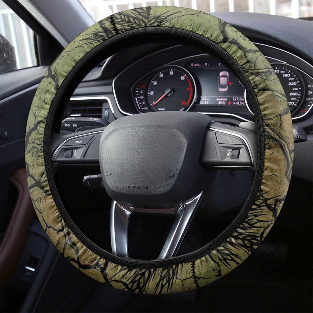 Osiris Steering Wheel Cover Lord of Eternity Egyptian God Throne Mummy Staffs Ancient