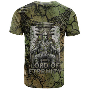 Osiris T shirt Lord of Eternity Egyptian God Throne Mummy Staffs Ancient