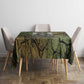 Osiris Tablecloth Lord of Eternity Egyptian God Throne Mummy Staffs Ancient