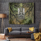 Osiris Tapestry Lord of Eternity Egyptian God Throne Mummy Staffs Ancient