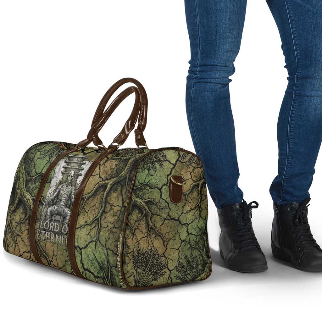 Osiris Travel Bag Lord of Eternity Egyptian God Throne Mummy Staffs Ancient