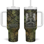 Osiris Tumbler With Handle Lord of Eternity Egyptian God Throne Mummy Staffs Ancient