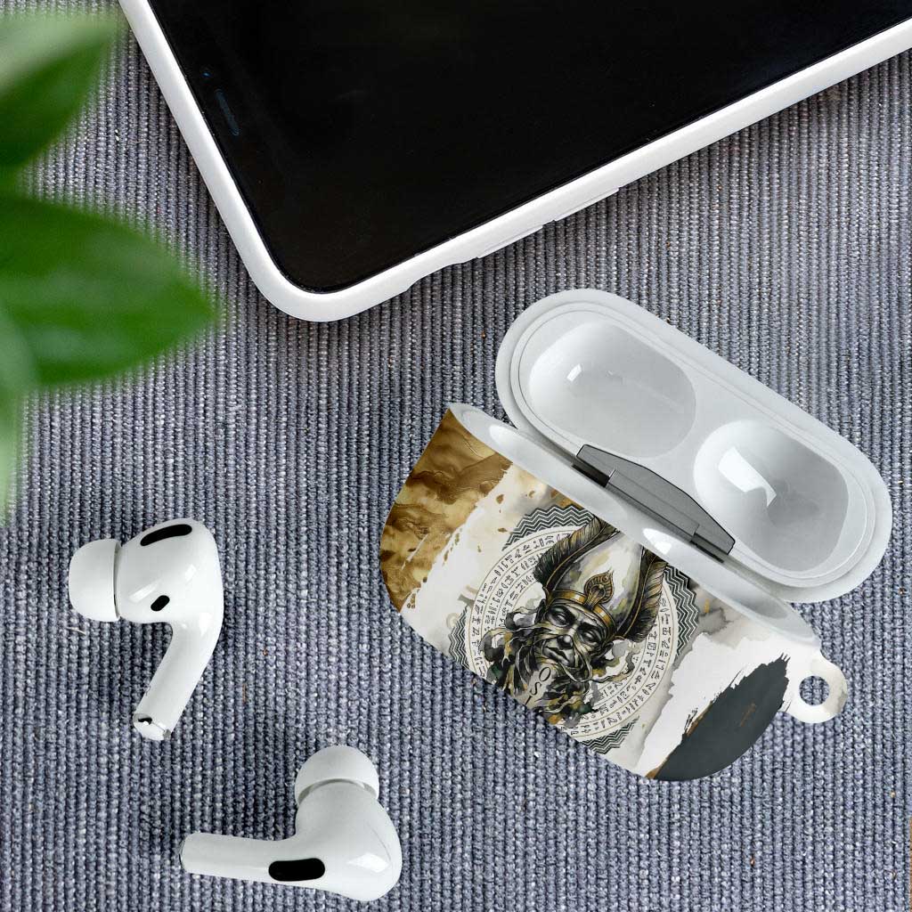 Osiris Egyptian AirPods Case God of Afterlife Feather Scale Judgment Eye of Horus
